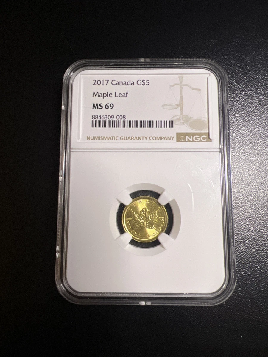 Canadian Maple Leaf NGC Grade MS 69 Gold Bullion Coins for sale | eBay