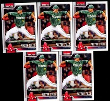 (9) 2026 Topps Series 1 Payton Tolle RC Boston Red Sox LOT 9 Cards #344