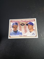 2001 Fleer Platinum  Winning Combinations #25 WC George Brett/Mike Sweeney /1000