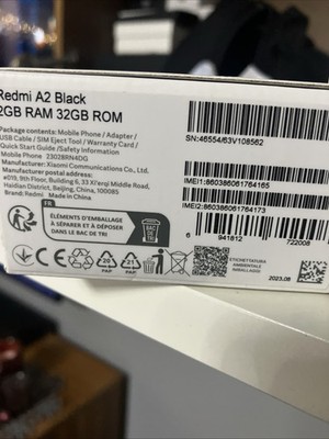 Xiaomi Redmi 7 - 32GB - Eclipse Black (Ohne Simlock) (Dual SIM)