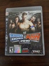 WWE SmackDown vs. Raw 2010 (PlayStation 3, 2009) with Manual Tested