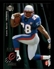 1995 UPPER DECK #30 CURTIS MARTIN RC PATRIOTS