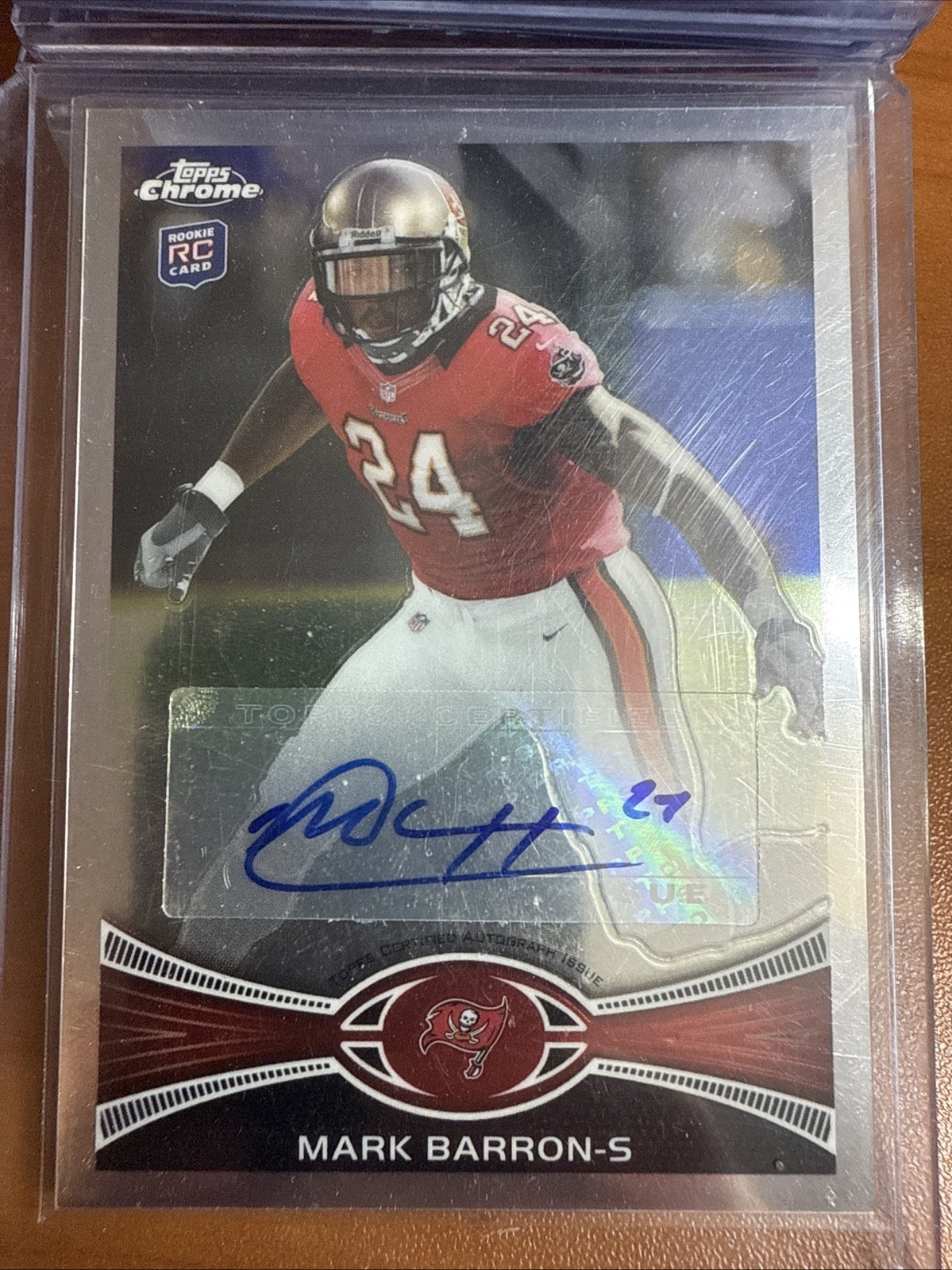 Mark Barron Topps Chrome #29 Autograph