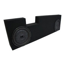 01-14 Ford F250 F350 Super Crew Truck Kicker CompVT CVT12 Dual 12 Sub Box 2 Ohm