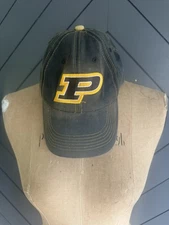 DEKALB SEED Demin Vintage Trademark Logo Cap Hat Ballcap Corn Purdue Collage