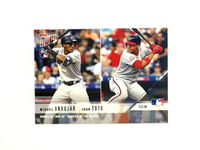 2018 Topps Now #401 Miguel Andujar/Juan Soto/Rookies of the Month RC (PR: 1537)