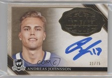 2018-19 The Cup Rookie Class of 2019 Gold Foil 31/75 Andreas Johnsson Auto y9k