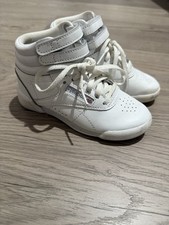 Reebok Classic Toddler White High Tops - 10.5