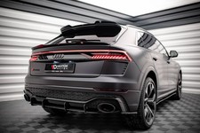 Maxton Design Heckspoiler Lippe unten V.2 passend f&uuml;r Audi RSQ8 Mk1 FL schwarz H