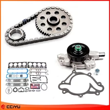 For 00-03 Dodge Dakota Durango OHV Head Gasket Set Timing Chain Kit Water Pump