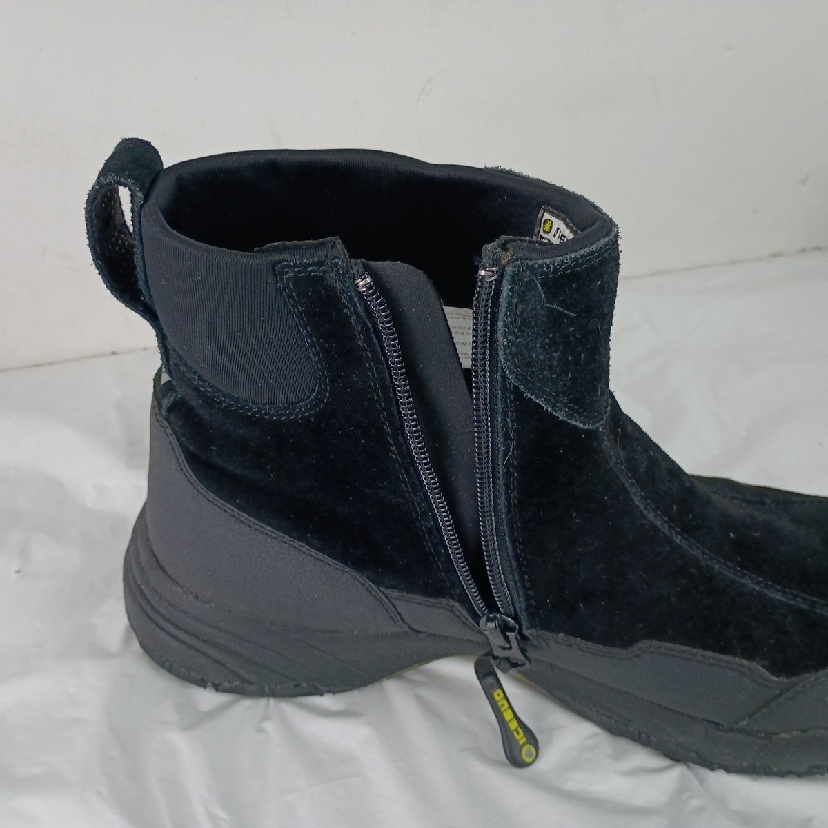 Icebug Mens US 11 Metro BUGrip Waterproof Insulated Winter Boots Black Metro 2 Nubuck Men main image 4