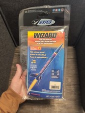 Estes 1292 Wizard Flying Model Rocket Kit Level 3 Soar Up To 1600ft Higt Altutud