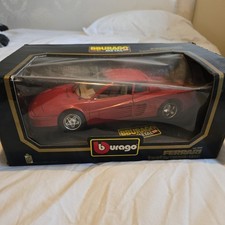 Burago 1:18 1984 Ferrari  Testarossa. Made In Italy