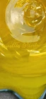 Blenko Glass vintage bowl ruffled edge handcraft