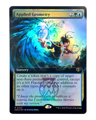 MTG | Applied Geometry | Secrets of Strixhaven | Foil | NM | EN