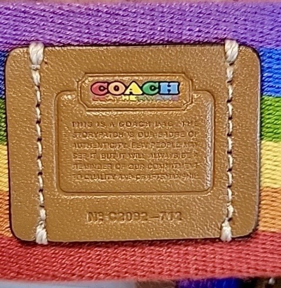 Coach Rainbow Strap Replacement Removable  Adjust… - image 2