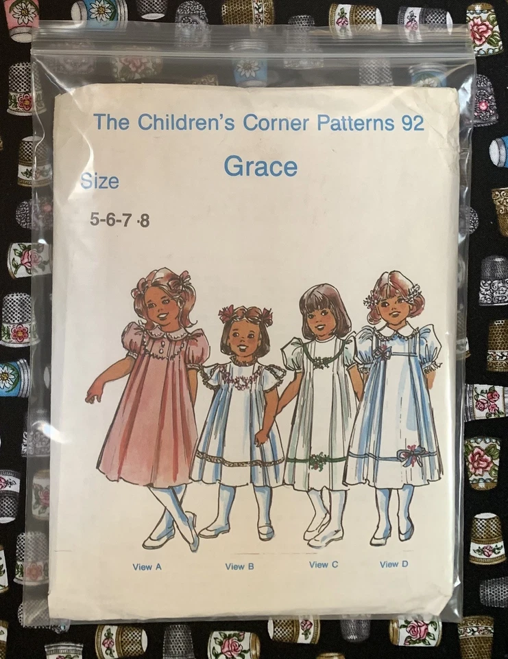 *OOP/DE COLECCIÓN* NUEVOS PATRONES THE CHILDREN'S CORNER “Gracia” Talla 5-6-7-8 UC/FF Foto 4 de 4