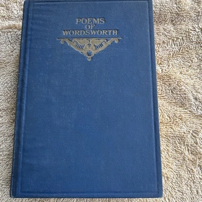 William Wordsworth 1900-1949 Antiquarian & Collectible Books for