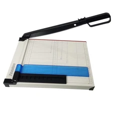 (R) Paper Cutter Letter Size Paper Trimmer 12” Cut Length 12 Sheet Capacity G...
