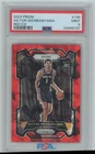 2023-24 Panini Prizm Red Ice Victor Wembanyama Rookie PSA 9 San Antonio Spurs