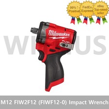 Milwaukee M12 Fiw2f12 Fiwf12-0 Fuel 12in Impact Wrench 12v Bare Tool