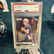 2024 Panini Prizm - Rookies Drake Maye #329 (RC)