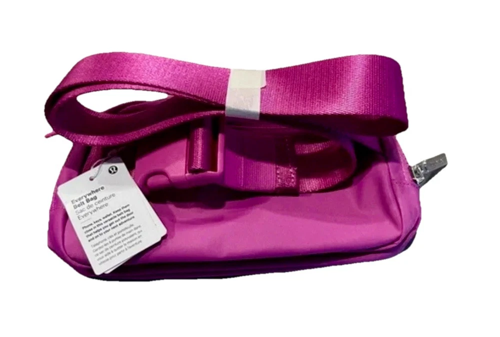 NWT Lululemon Everywhere Belt Bag 1L Rare Pow Pink Authentic