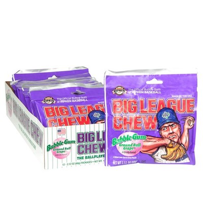 Big League Chew Ground Ball Grape (1) 2.12oz ~ SHIPS FREE