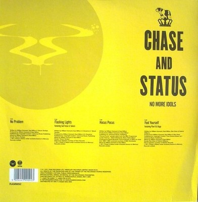 Chase And Status / No More Idols 2011 UK RAM Records RAMM92 Drum n