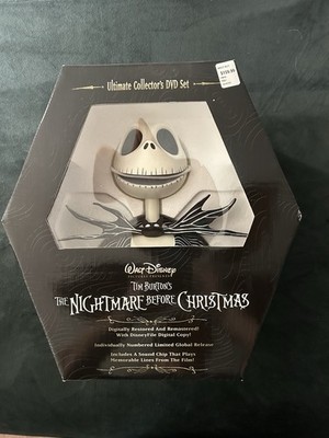 New Sealed Nightmare Before Christmas Ultimate Deluxe DVD Set