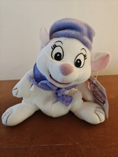 Disney the Rescuers Bianca Bean Bag Toy by Disney New With Tag