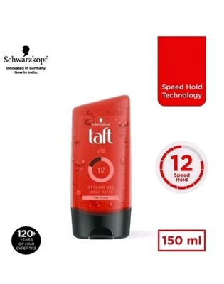 Schwarzkopf Taft Power V12 Hair Styling Gel hold 12/15 150ml USA Seller Exp 6/26