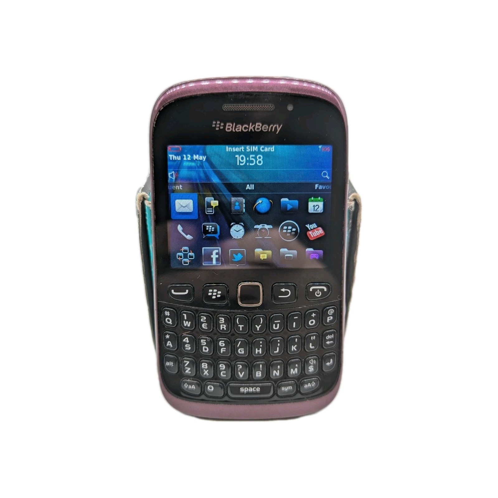 BlackBerry Curve 9320 Purple Unlocked QWERTY Smartphone Boxed  (C) image 4