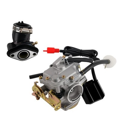 Carburettor Set Ansaugstutzen + Vergaser for Rex RS 450 RS 400 RS460 RS 500