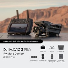 DJI Mavic 3 Pro Drone Fly More Combo with DJI RC Pro