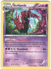 Scolipede 74/149 Holo R Boundaries Crossed Pokemon Holo LP on eBay