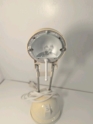 Vintage IKEA ESPRESSIVO Telescopic Halogen Desk Lamp White Tested - Picture 6 of 14