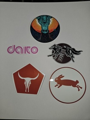 Set Of 5 Official Bungie - Destiny 2 Stickers 