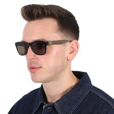 Lacoste Brown Square Unisex Sunglasses L734S 001 52 L734S 001 52