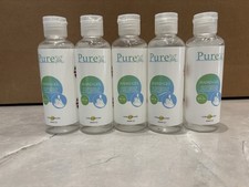 Image of 5 x Purex Hand Sanitiser Gel 100ml .75% Alcohol.Citrus Scented .Fast Drying