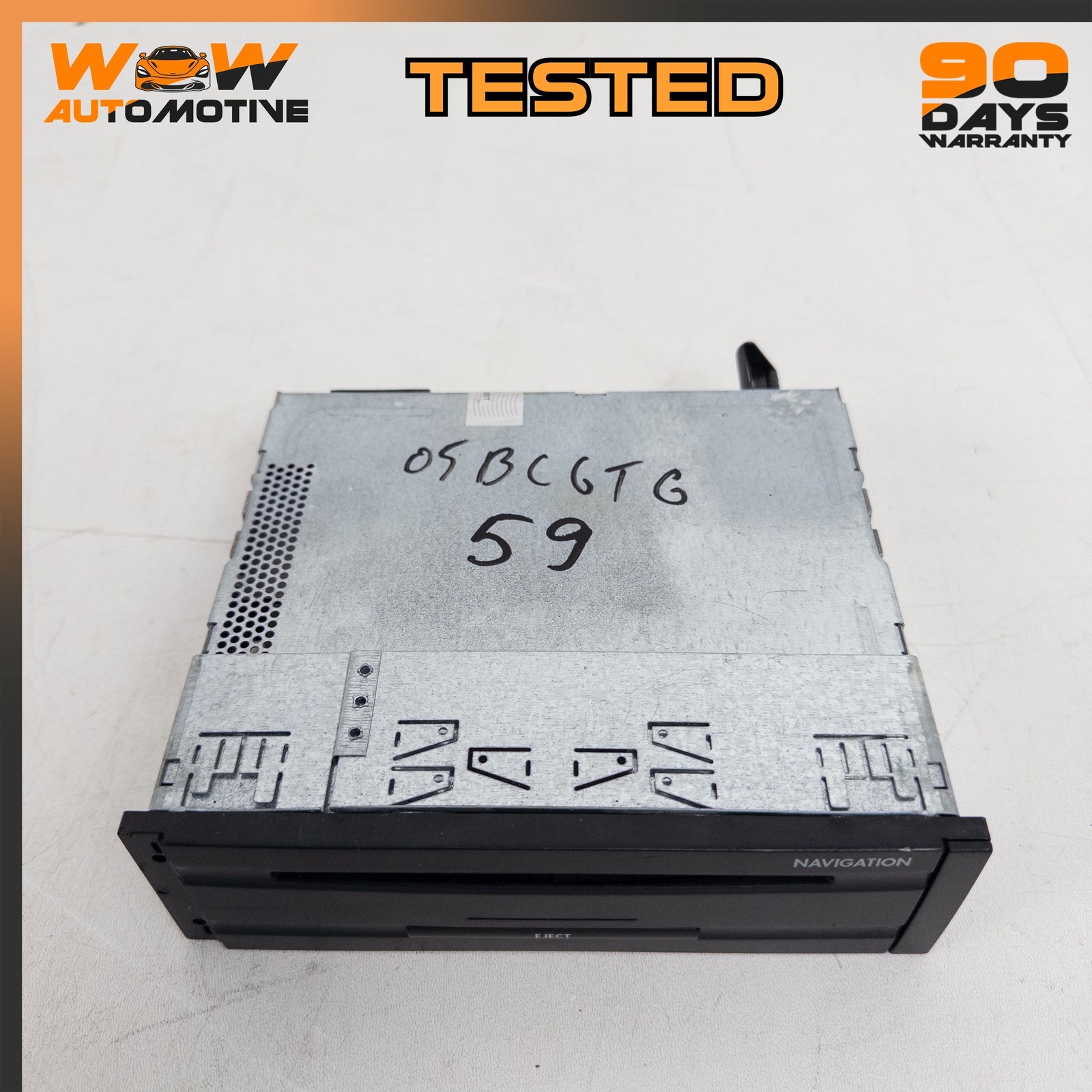 04-13 BENTLEY CONTINENTAL GT NAVIGATION GPS CD DISC PLAYER CONTROL UNIT OEM