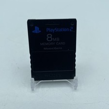 Sony PlayStation 2 Memory Card PS2 MagicGate 8MB SCPH-10020 Black