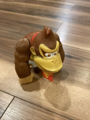 Vintage DONKEY KONG Super Mario Brothers 4" Figure Nintendo 2009