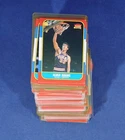 1986 FLEER BASKETBALL LOT OF 118 MOSTLY DIFFERENT NM W/STARS C455