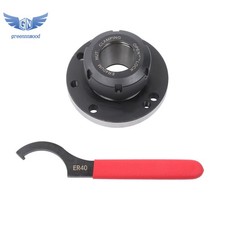 ER40 Collet Chuck 100mm Diameter Compact Lathe Tight Tolerance with 1 ER Wrench