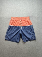 Old Navy Mens Short M Multicolor Elastics Waist Drawstring Pull On Swim Trunk