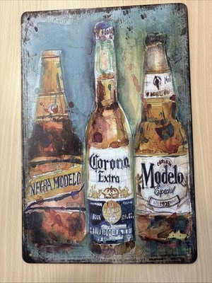 Corona Extra Blechschild 20x30cm Nostalgie Retro Vintage Bier