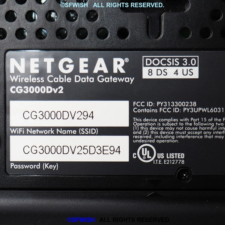 NETGEAR N450/CG3000Dv2 DOCSIS 3.0 Cable Modem Wireless Router *OPEN BOX!* - Image 4 of 4