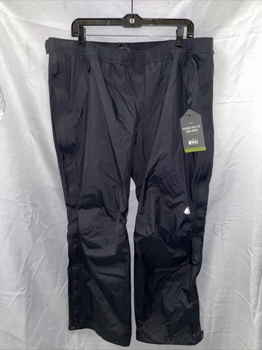 REI Rainier Full Zip Pant - Black 