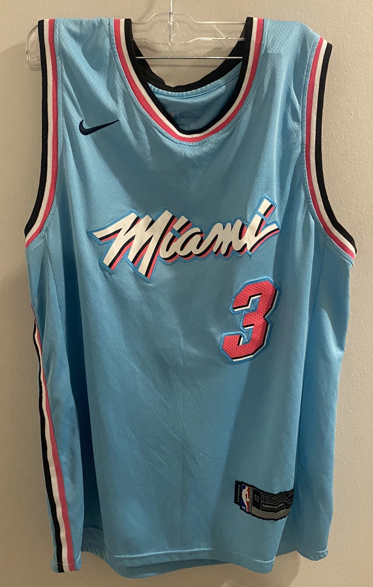 Nike Dwyane Wade Miami Heat NBA Jersey #3